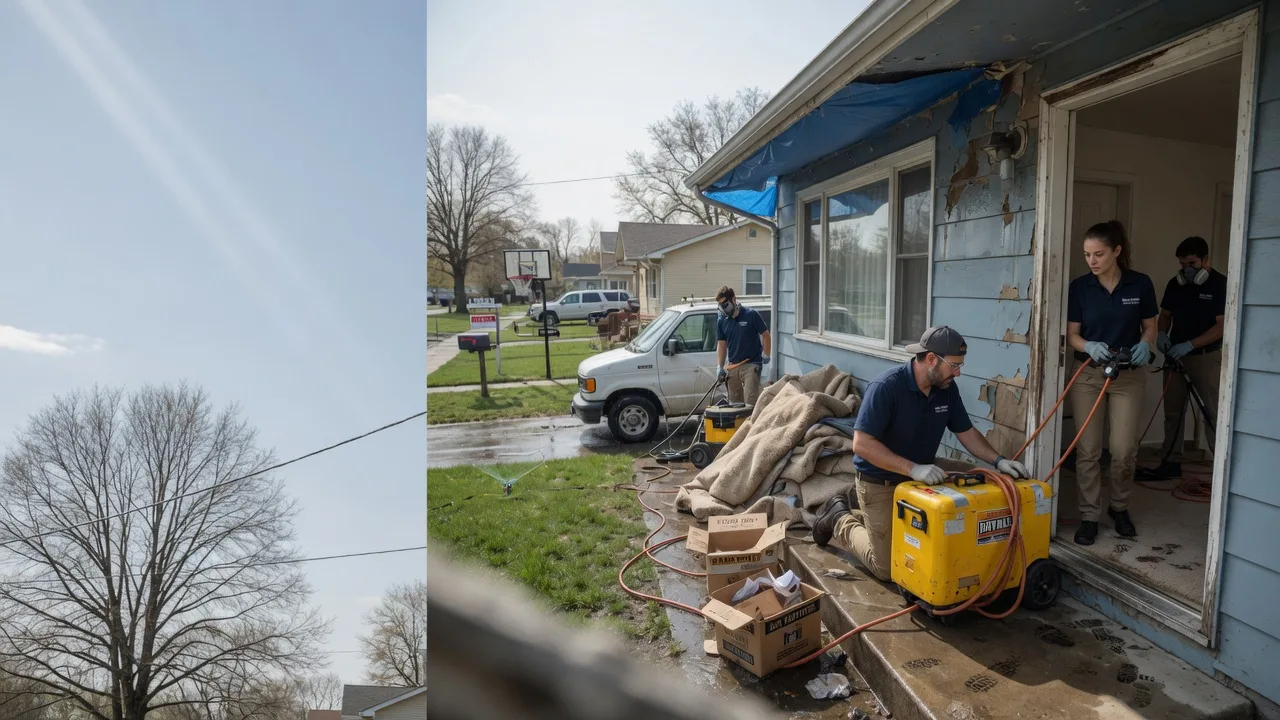 Basement Flood Cleanup in Lake Delton, WI near me
